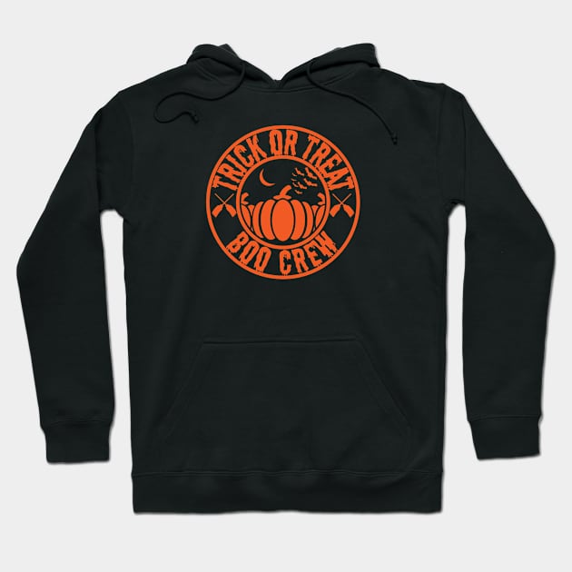 Trick or treat boo crew Hoodie by Red Wolf Rustics And Outfitters